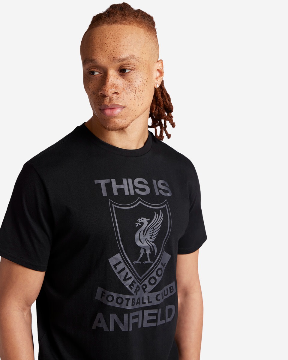 LFC Herre This Is Anfield Print Tee Svart - Image 2