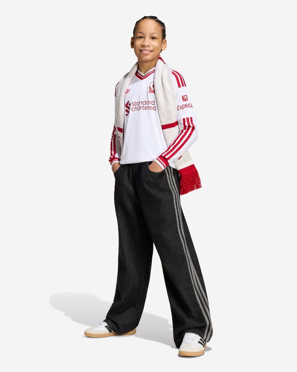 LFC adidas Youth 26/27 Long Sleeve Away Jersey - Image 3