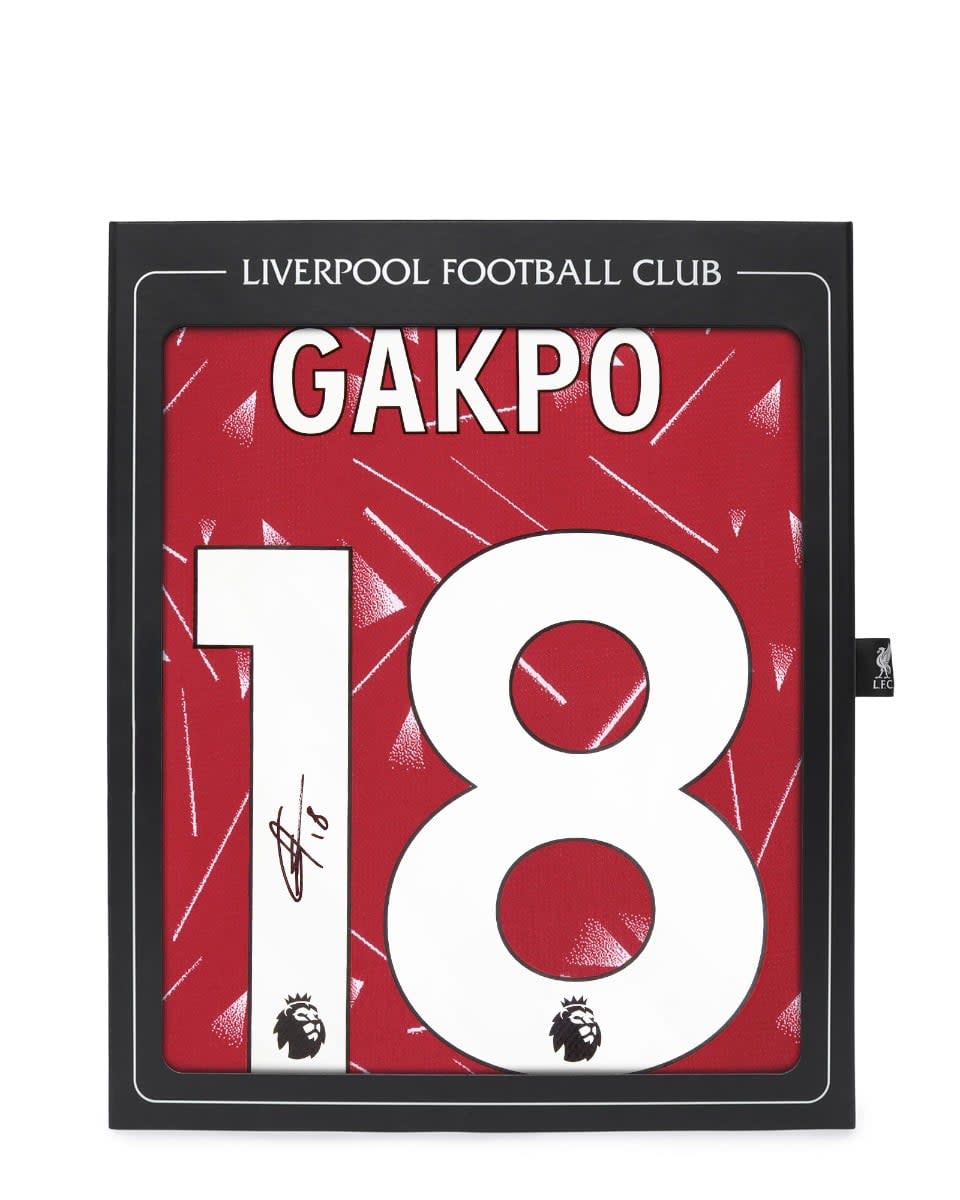 Camisa en caja Gakpo 26/27 firmada por LFC - Image 1