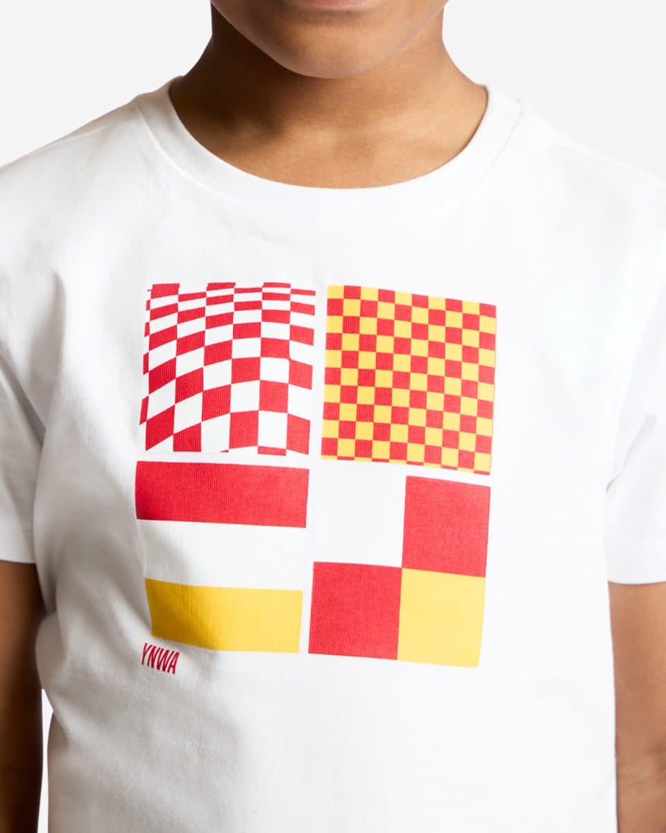 LFC Infants Check Graphic Tee Vit - Image 2