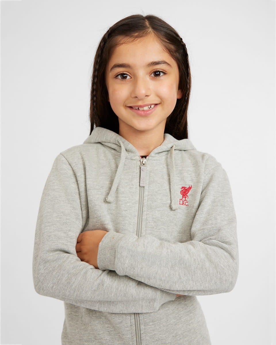 INF ZIP THROUGH HOODY GREY (Change Me) - Image 4