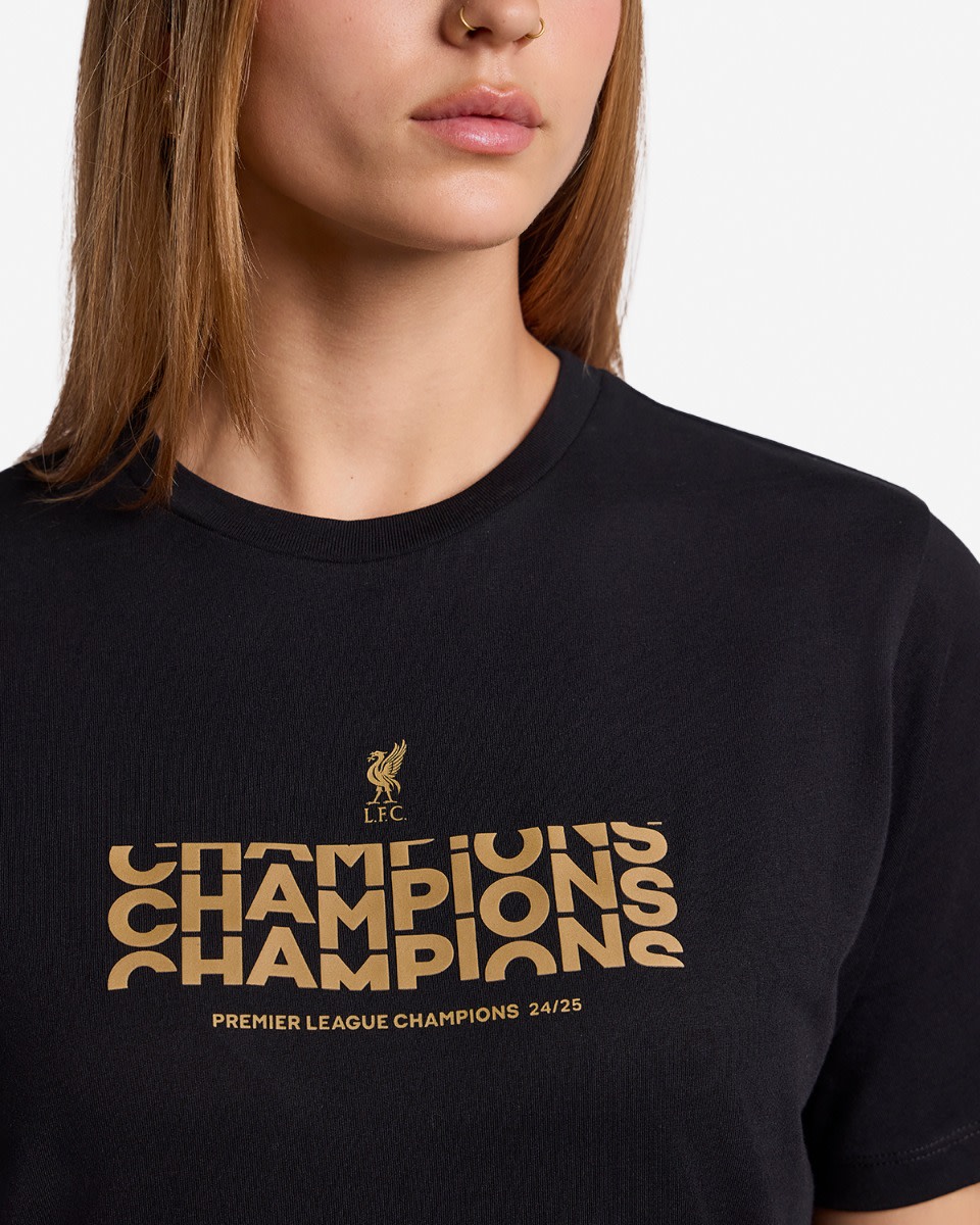 LFC Womens Champions Text Tee - Image 2