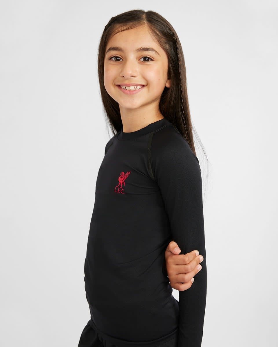 LFC Infant Long Sleeve Seamless Tee Black - Image 3