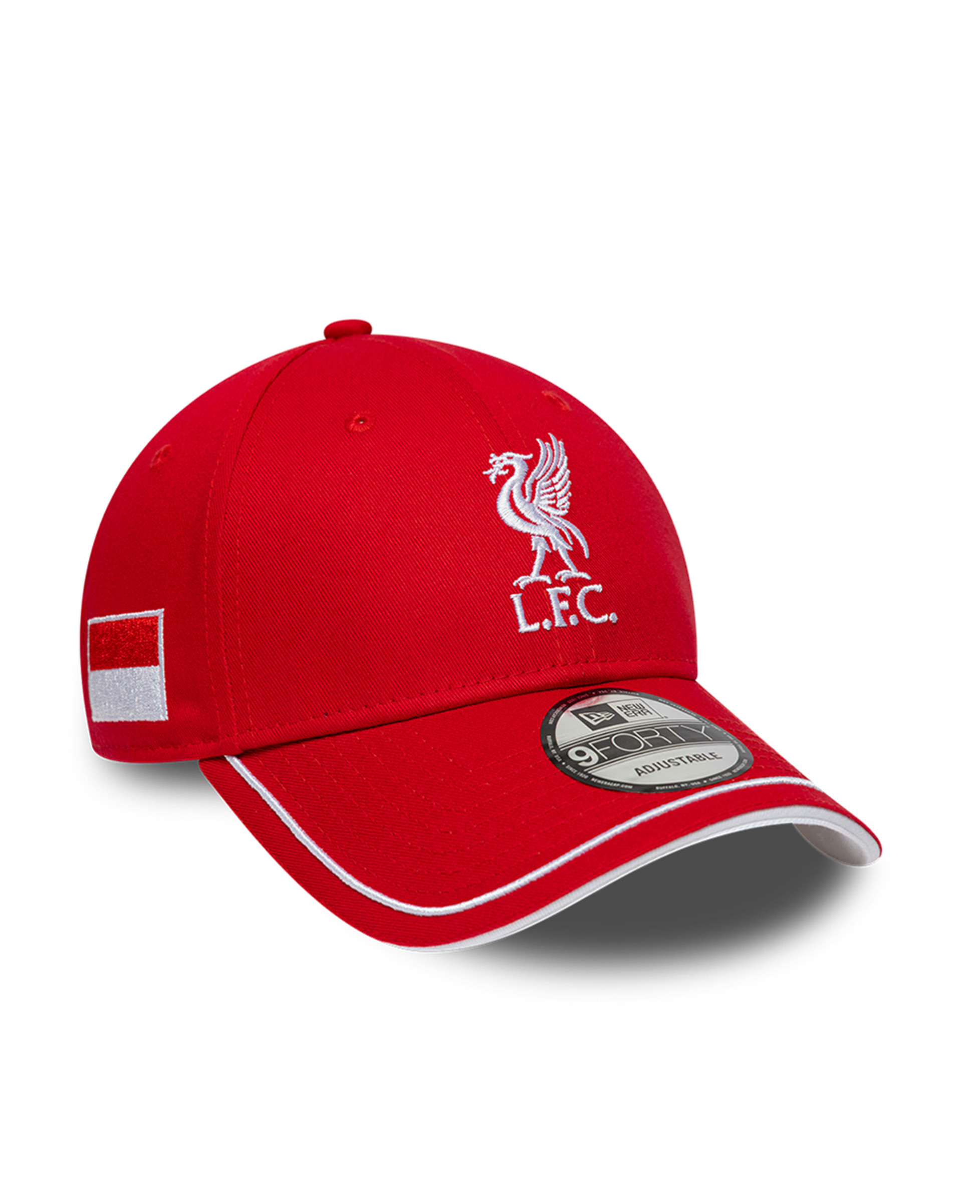 LFC New Era Adults อินโดนีเซีย 9FORTY หมวกสีแดง - Image 1