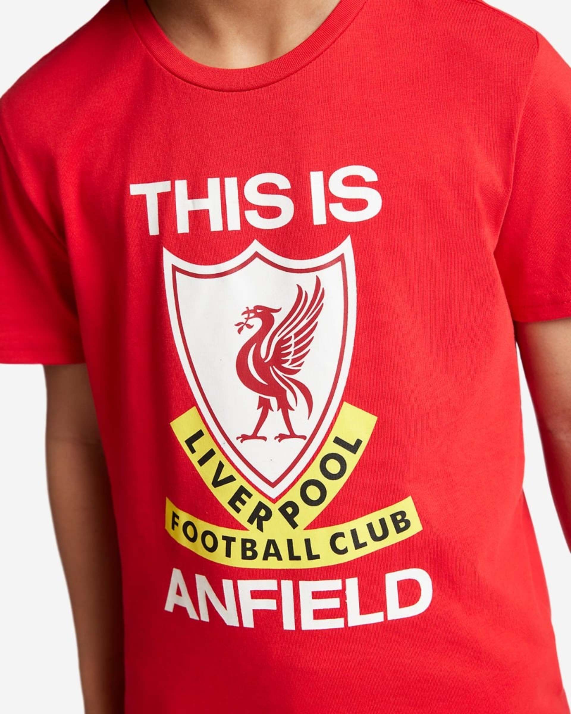 T-shirt graphique LFC This Is Anfield Logo, rouge - Image 2
