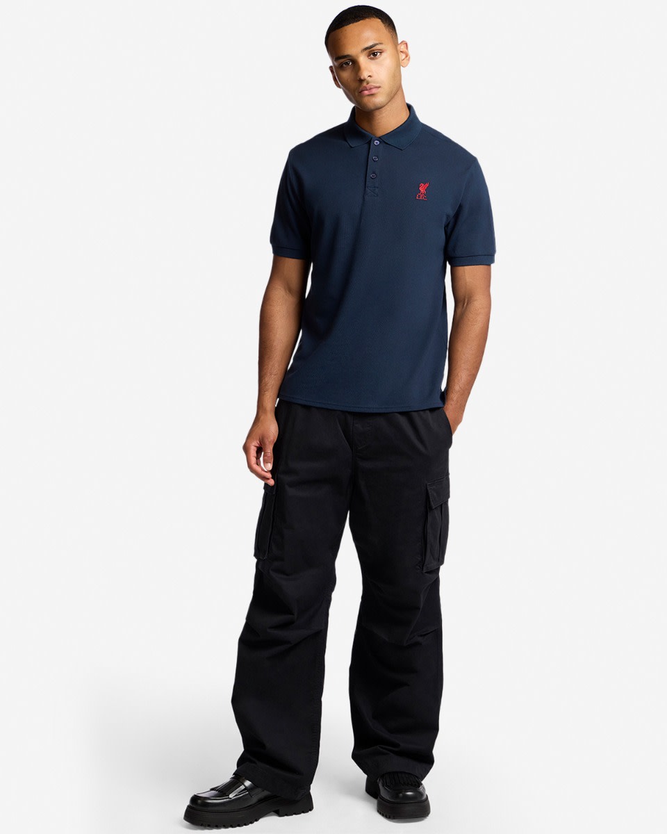 LFC Mens Conninsby Polo Navy Blue - Image 4
