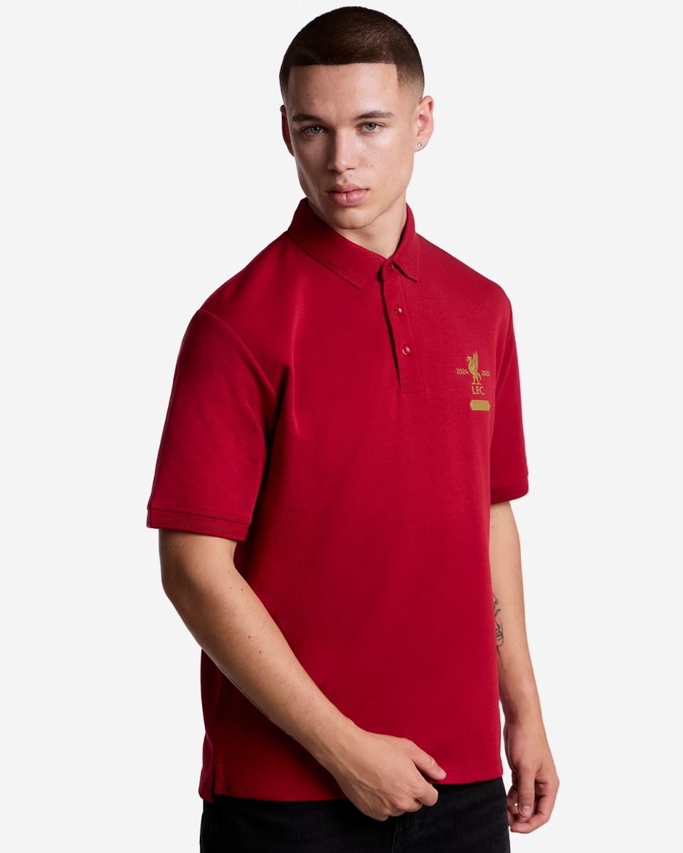 LFC Mens Champions Polo Red