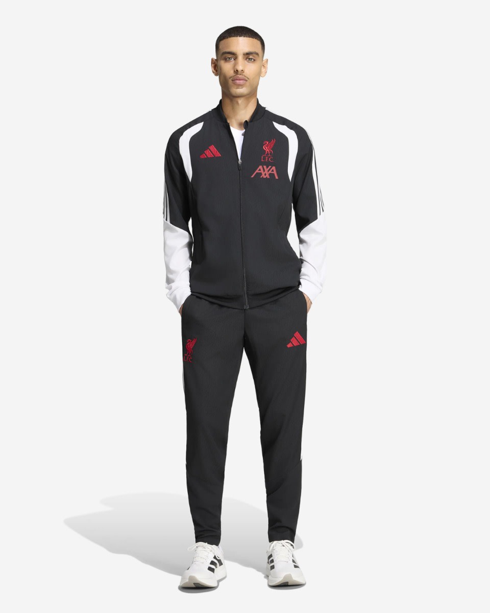 Pantalon de présentation LFC adidas 26/27 Tiro pour homme, noir - Image 3