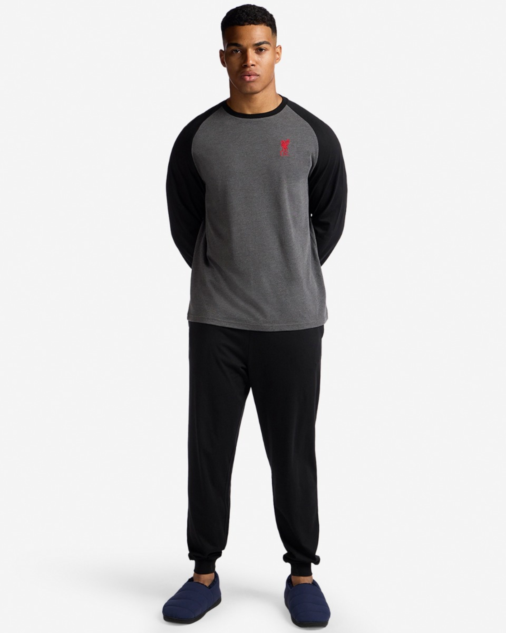LFC Herren-Lounge-Set Schwarz - Image 1