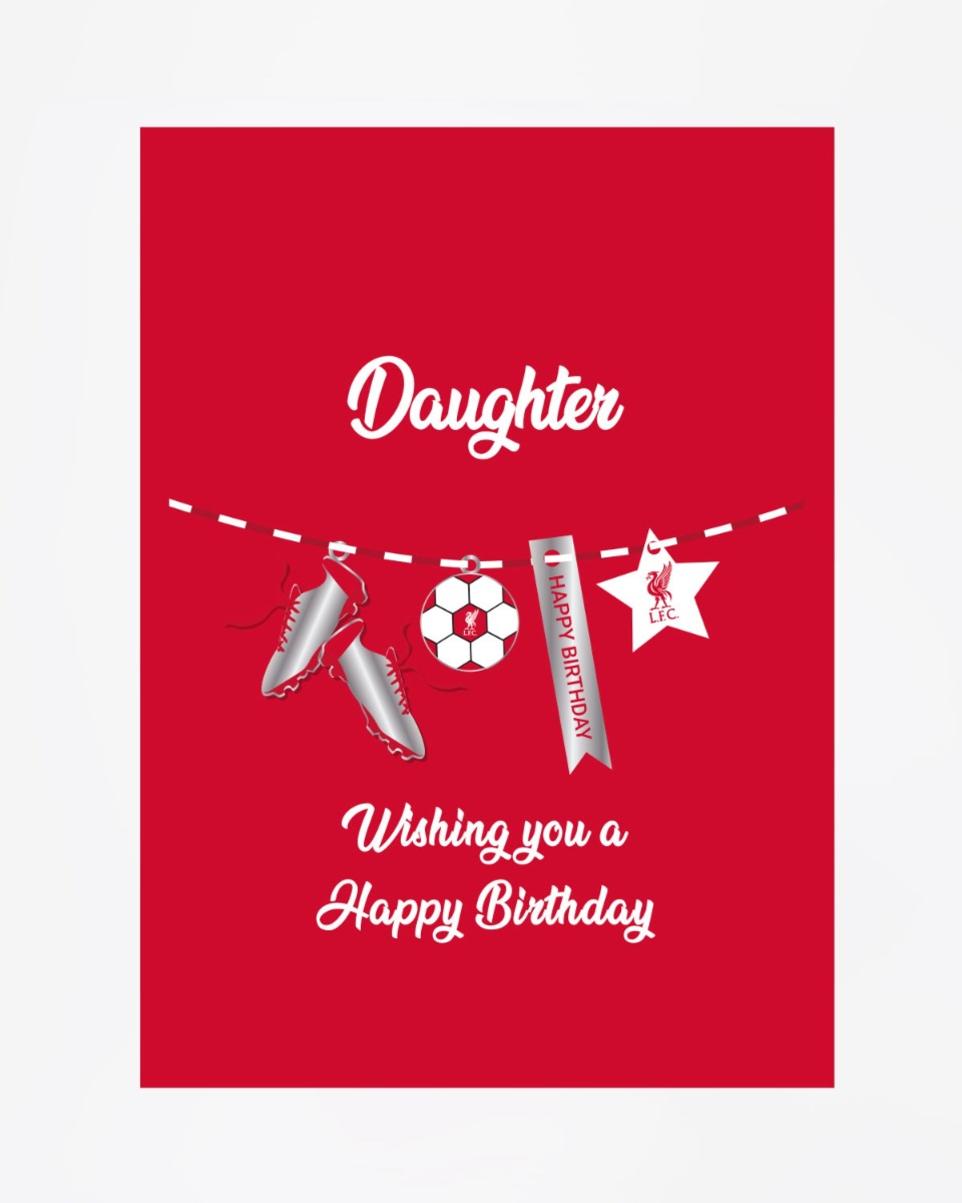 การ์ดลูกสาวสุขสันต์วันเกิด LFC - Image 1
