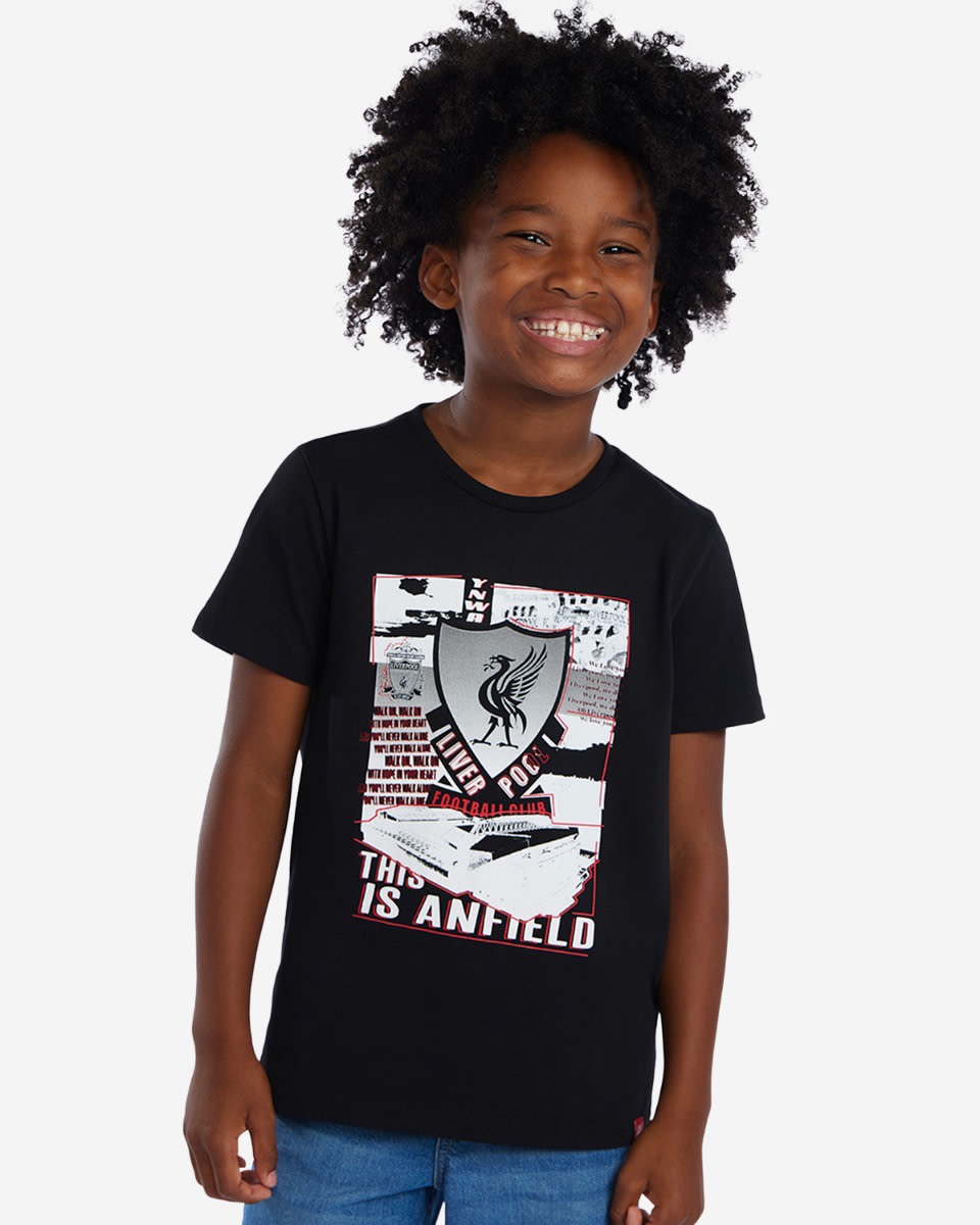 Tee-shirt Anfield Crest du LFC pour juniors - Image 3