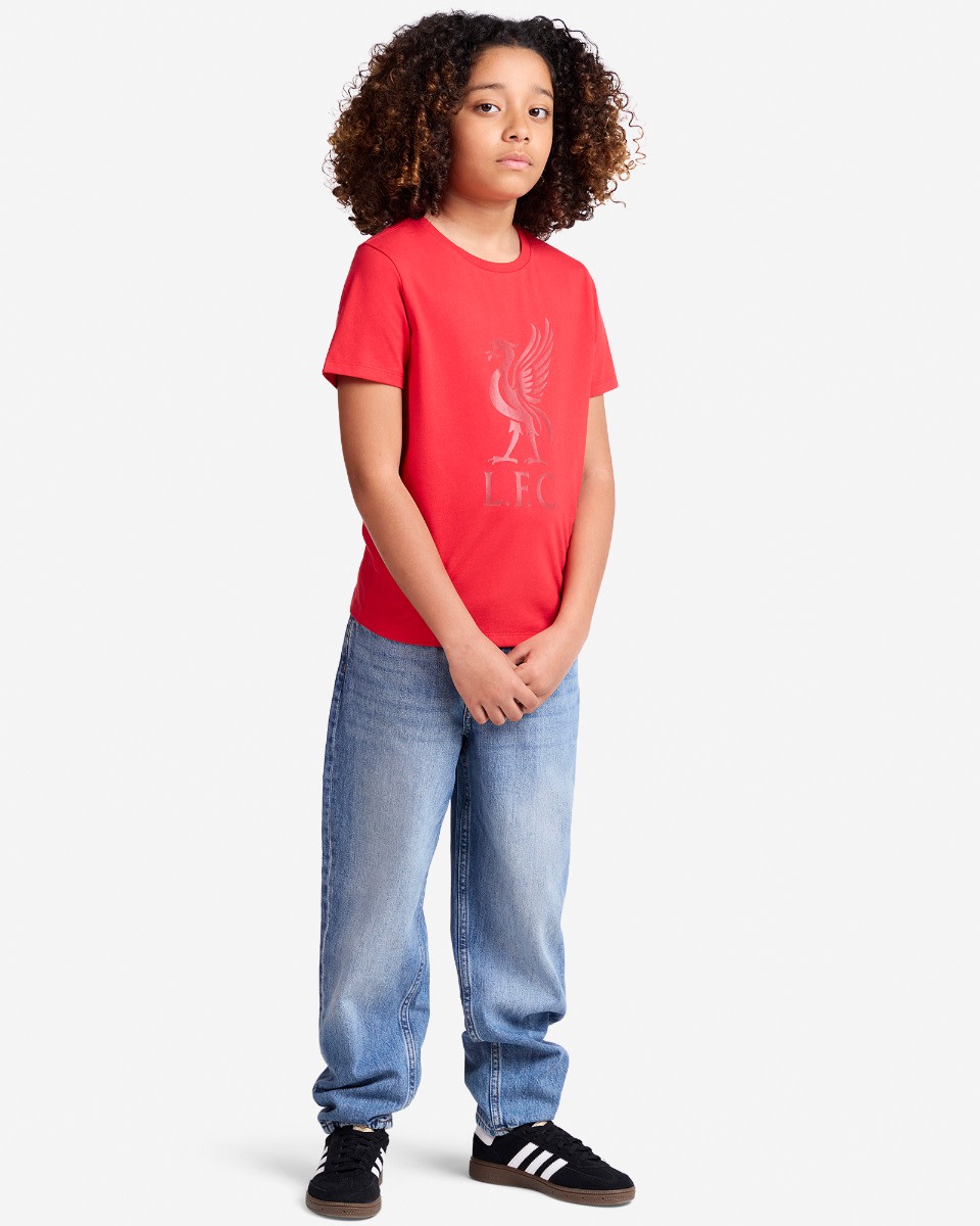 LFC Juniors Liverbird T-Shirt Rot - Image 4