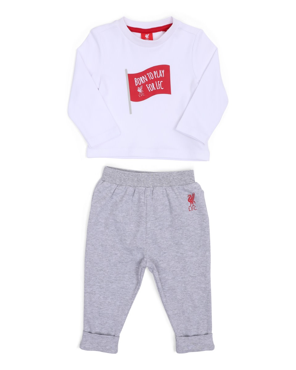 LFC Baby Joggers Tee Set Grey - Image 1