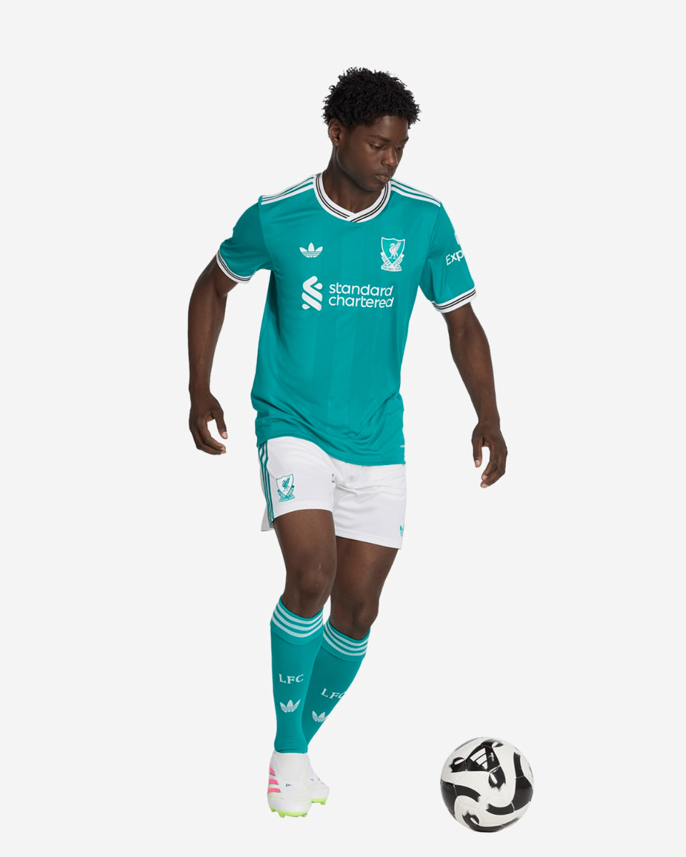 LFC adidas Mens 25/26 Third Shorts - Image 3