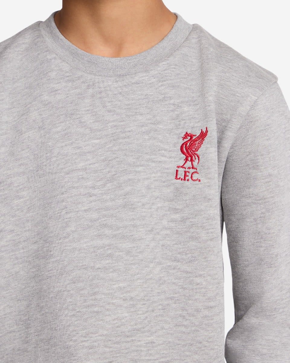 LFC Infants Crew Neck Sweatshirt Grey Marl - Image 4