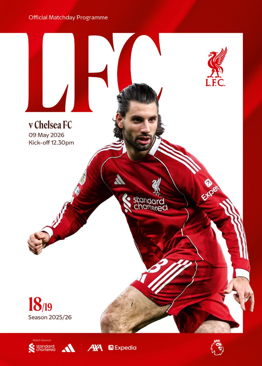 Matchday Programme - LFC vs Chelsea - Premier League - 09/05/2026 - Image 1