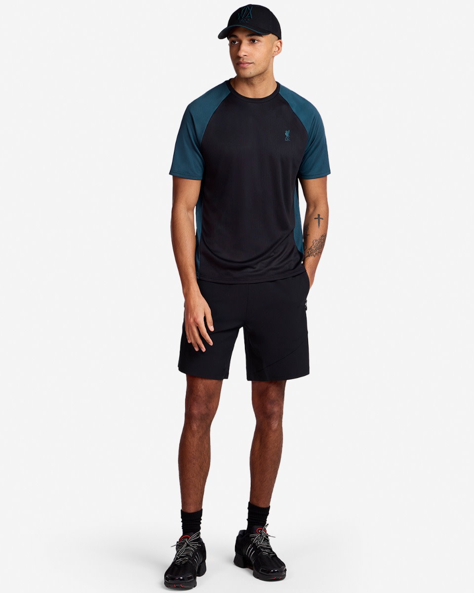 LFC Mens Raglan Tee Black & Green - Image 3