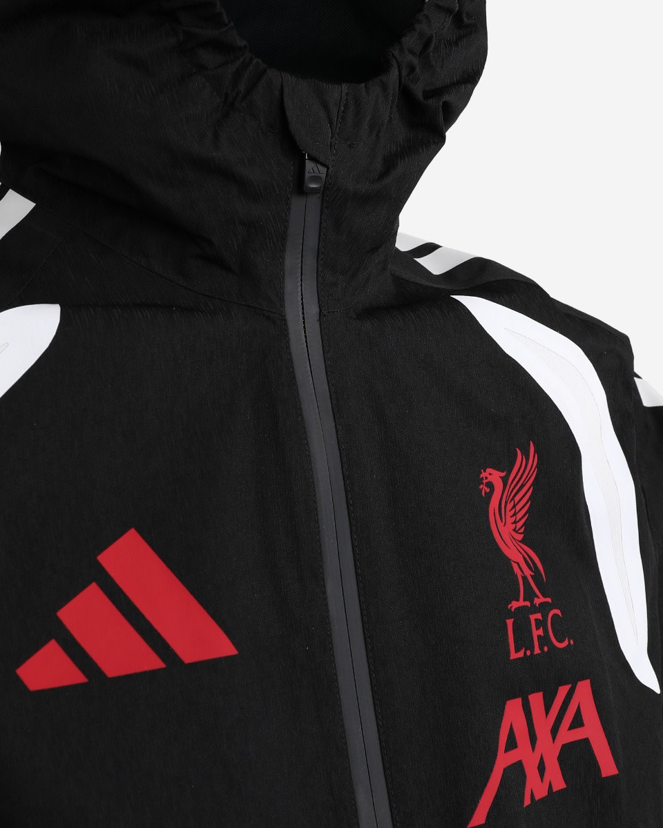 LFC 阿迪达斯男士 26/27 Tiro Pro-Rain 夹克黑色 - Image 2