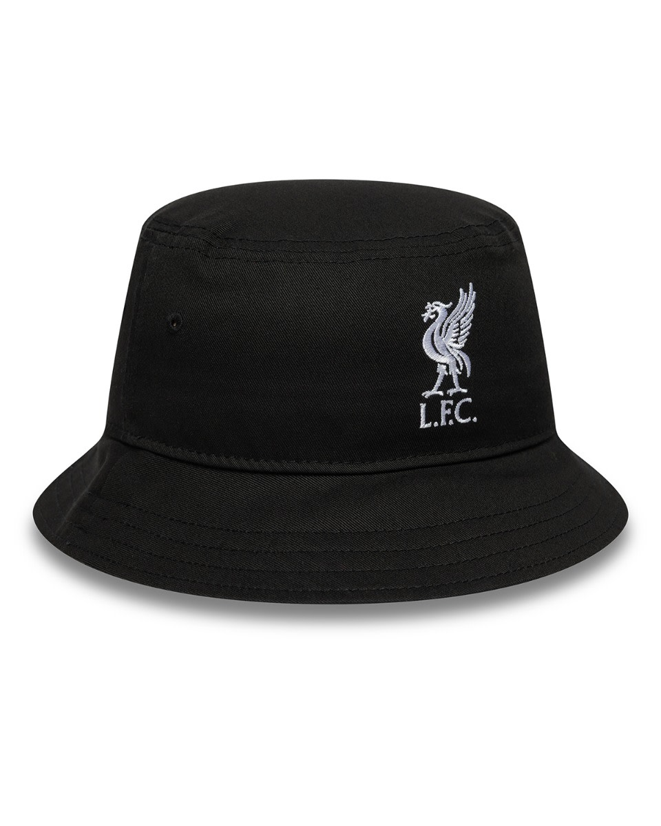 LFC New Era Liverpool CORE BUCKET Hat Black - Image 3