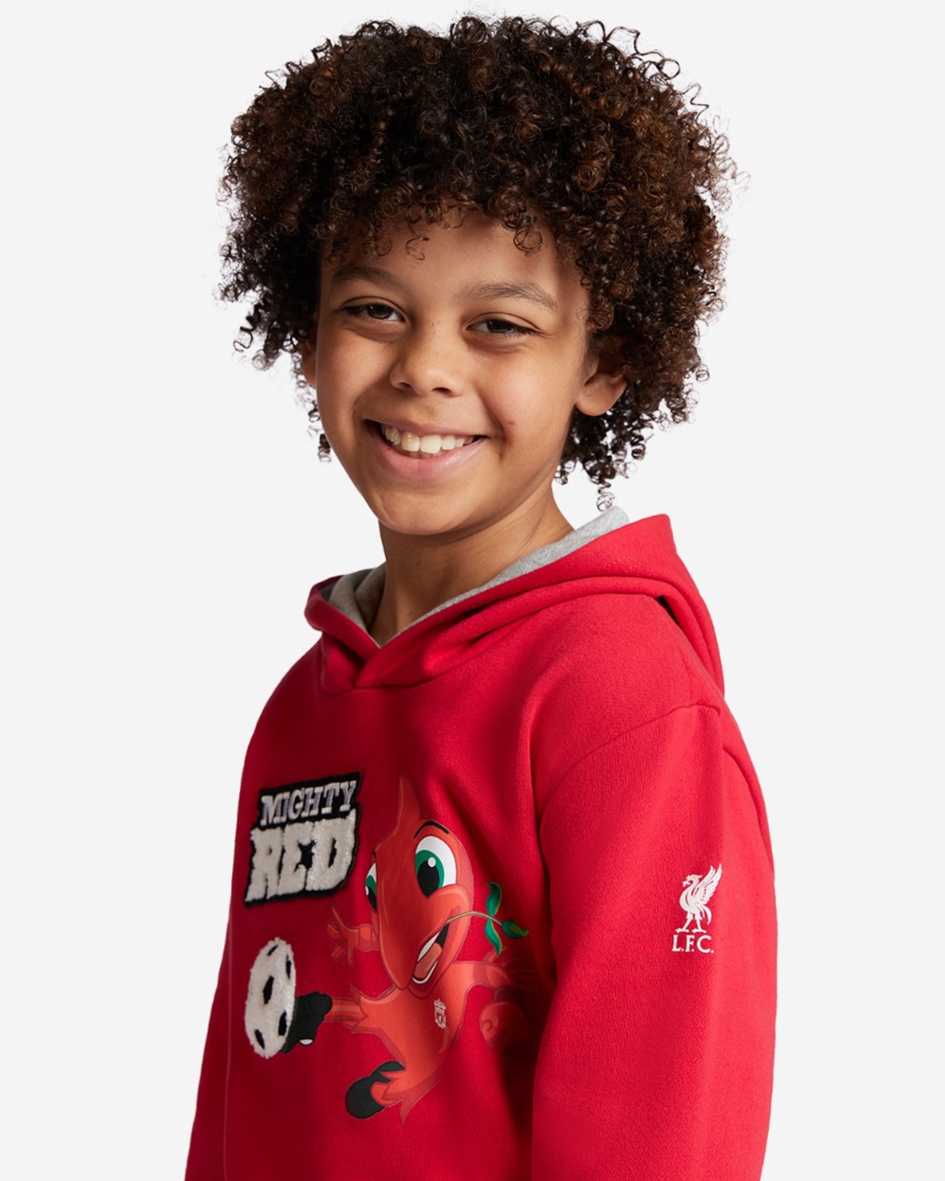 LFC Mighty Red Spædbørns Hættetrøje Rød - Image 2