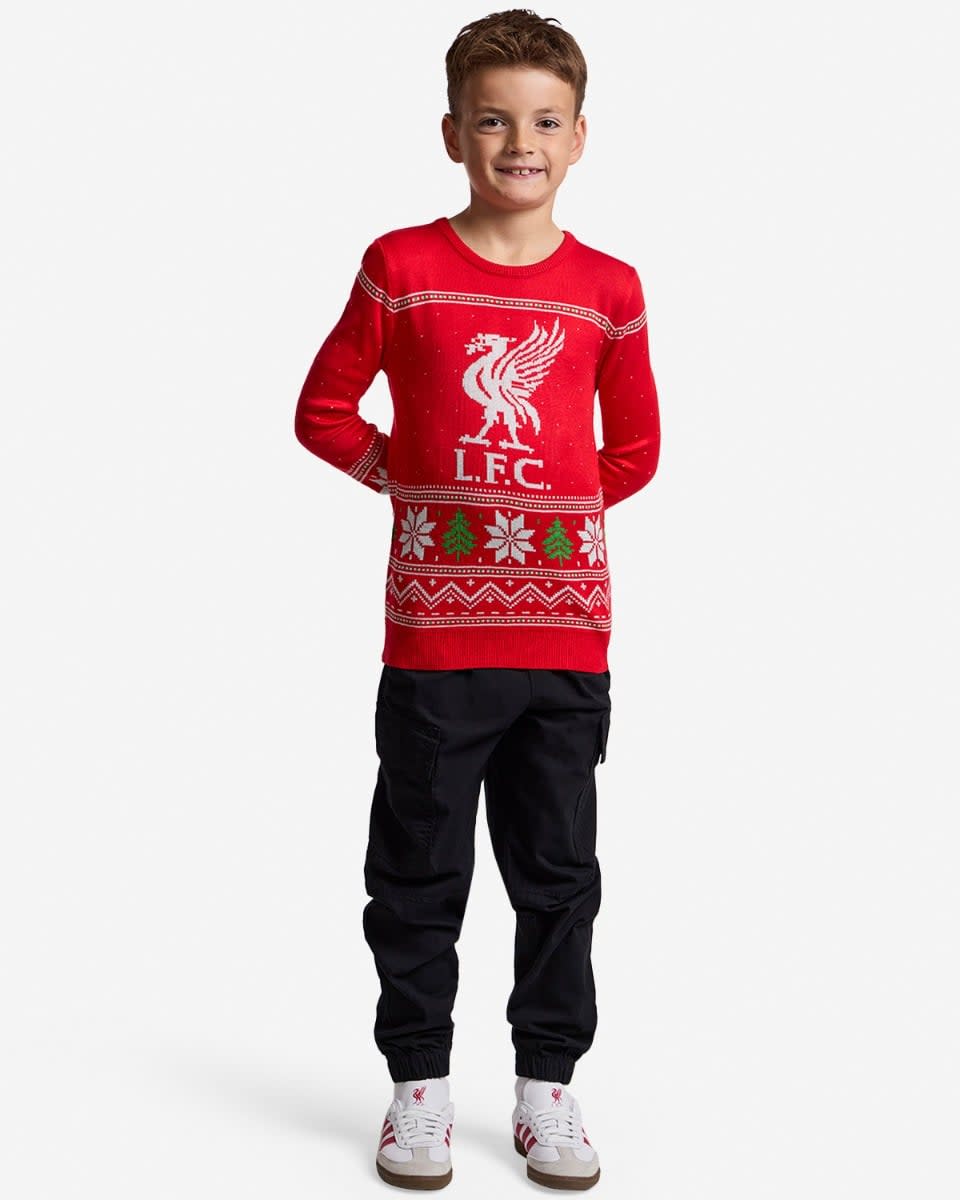 LFC Infants Fairisle Christmas Jumper - Image 3