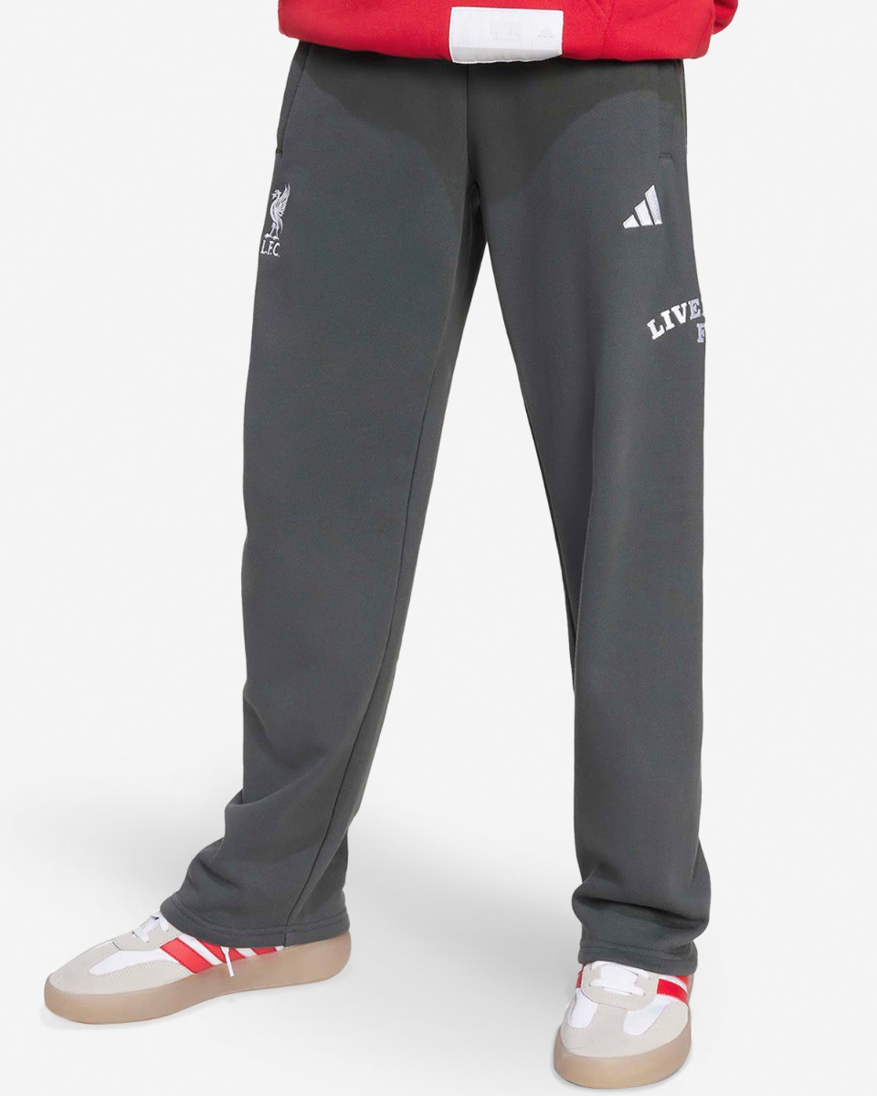 LFC adidas Youth 25/26 US Pack Pants Grey - Image 3