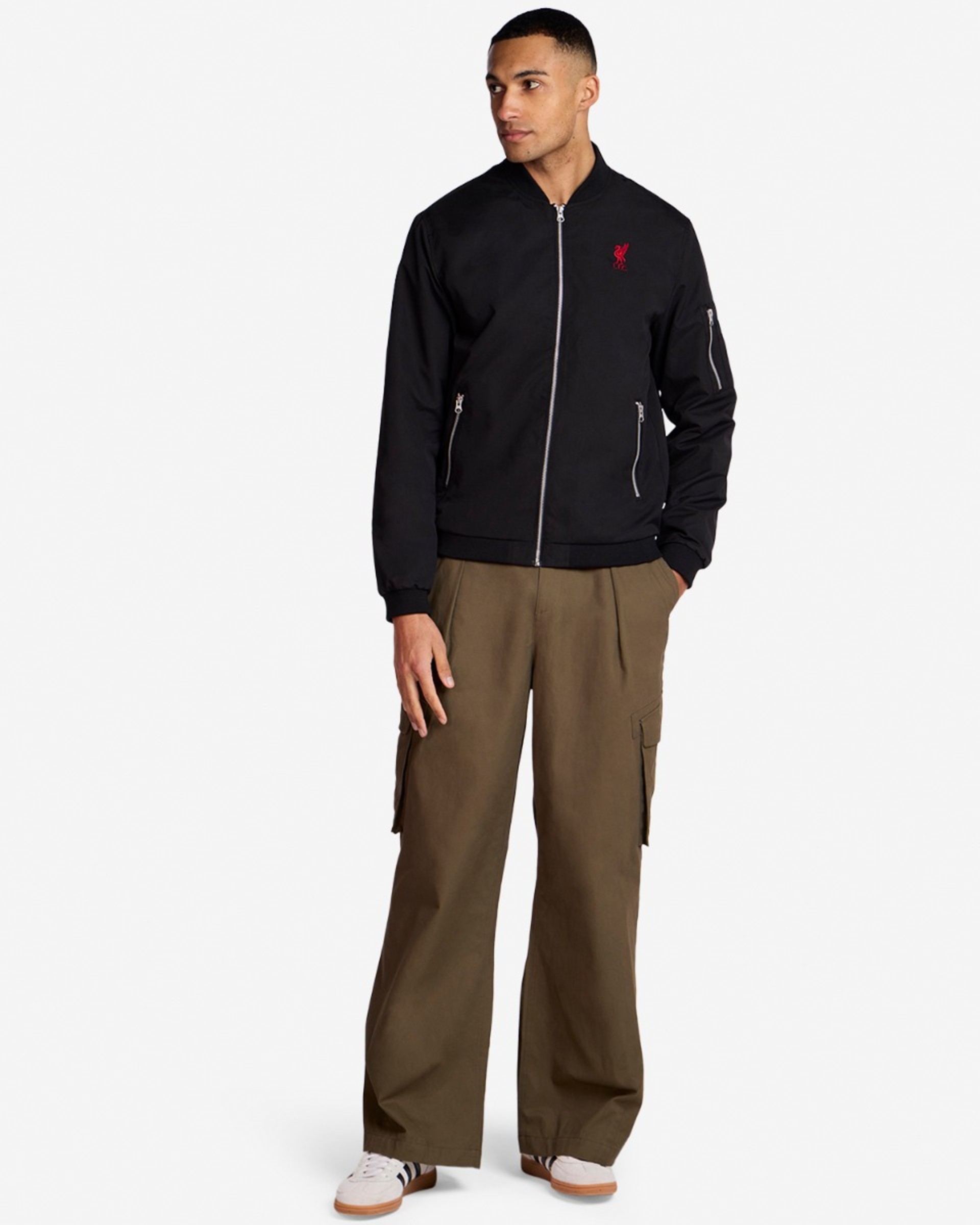 LFC Herren-Bomberjacke Schwarz - Image 3