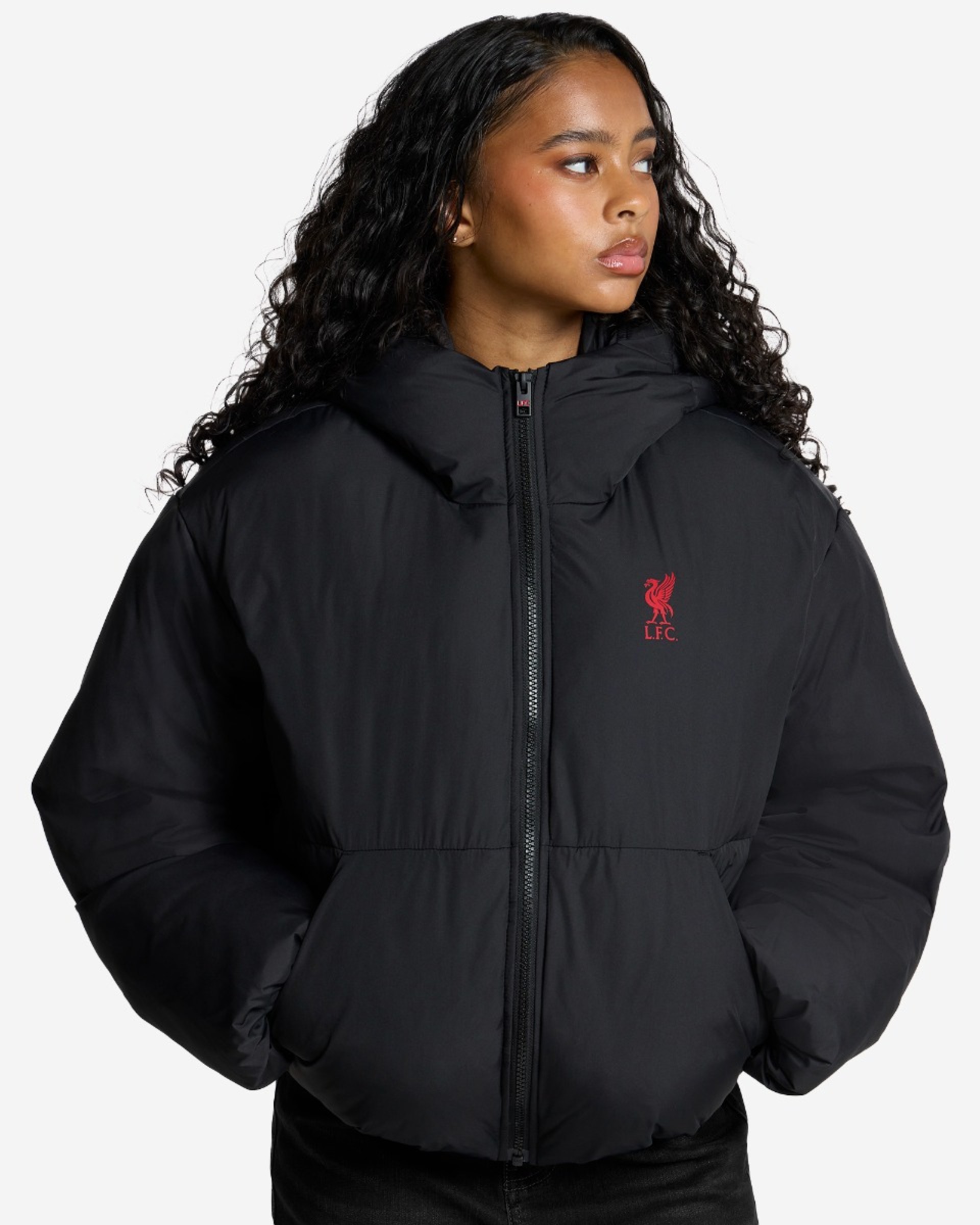 LFC Puffa jakke til kvinder sort - Image 4