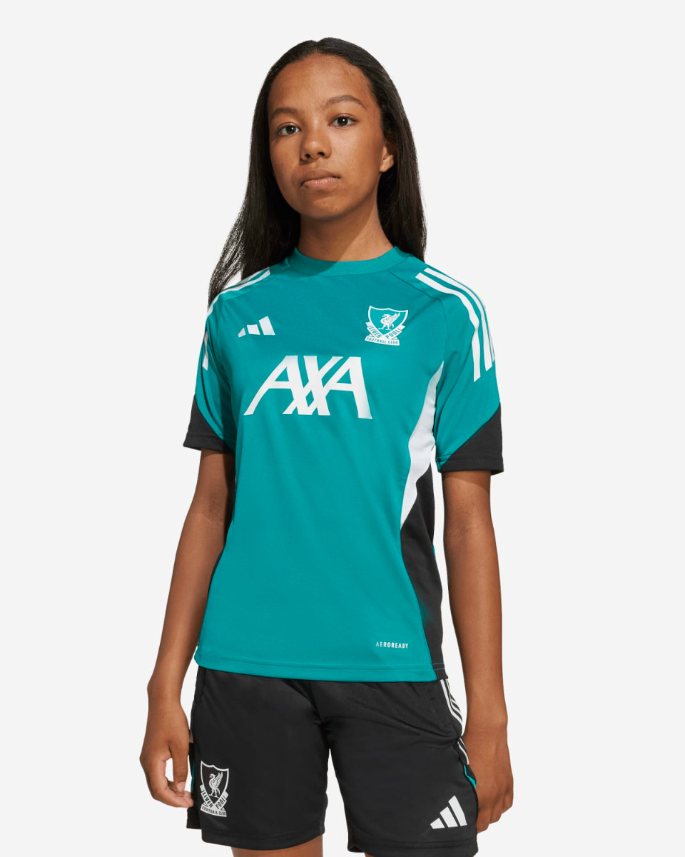 LFC adidas Youth 25/26 European Short Sleeve Training Top - Image 1