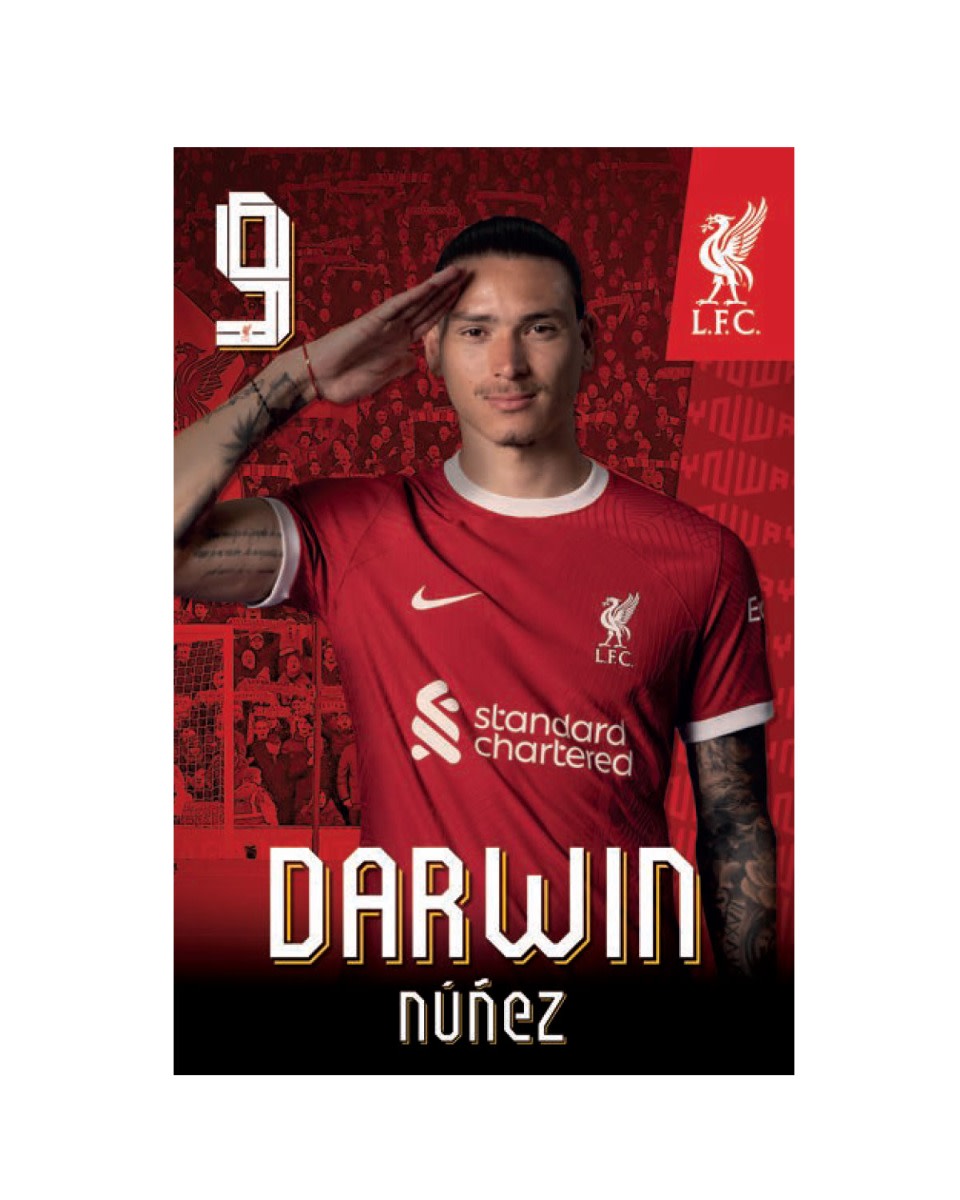 Póster LFC 23/24 de Darwin Núñez - Image 1
