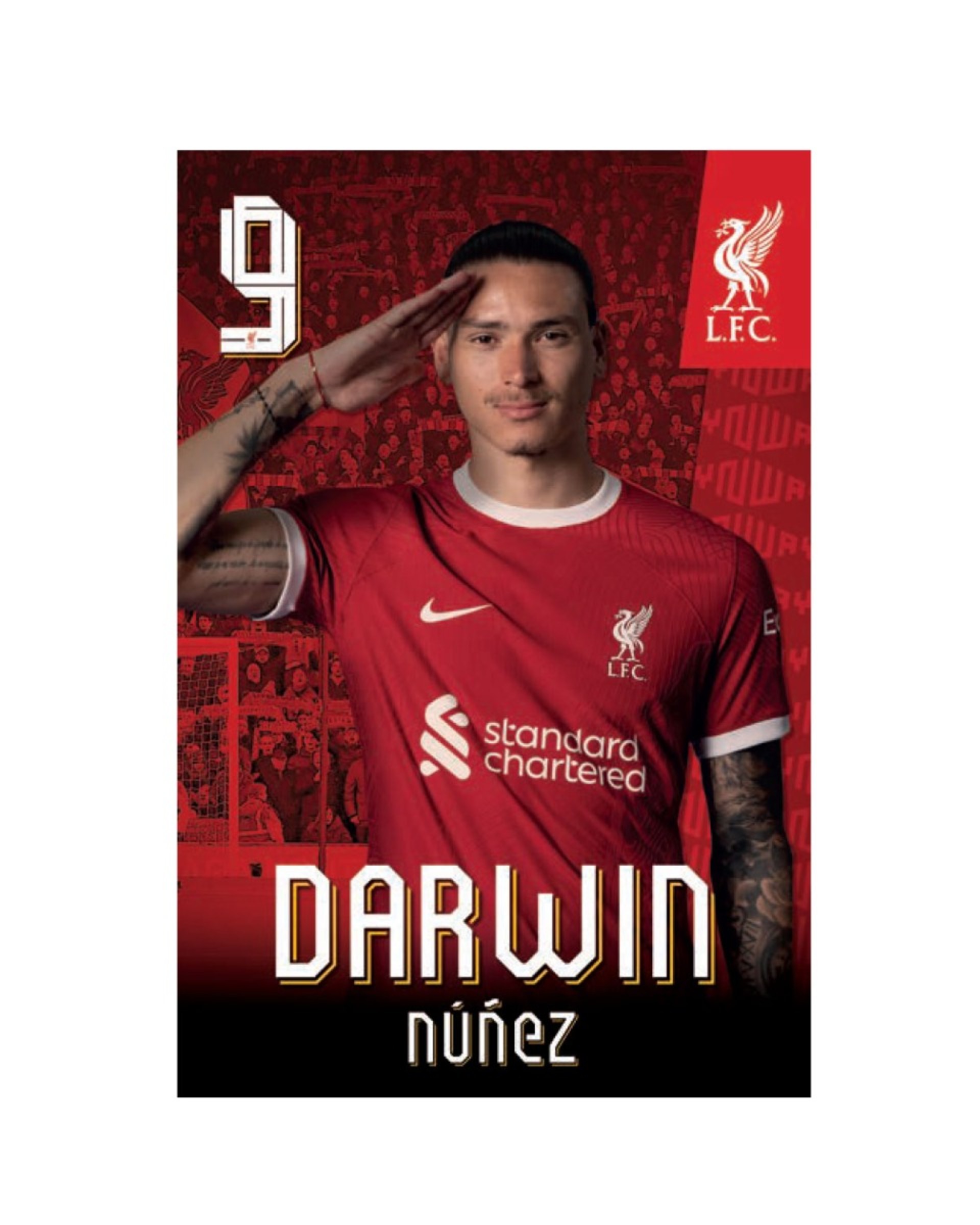Póster LFC 23/24 de Darwin Núñez - Image 1
