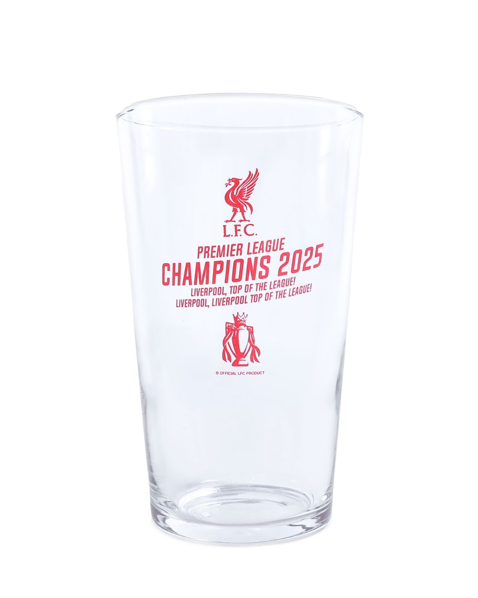 LFC EPL Champions 24/25 Pint Glass - Image 1