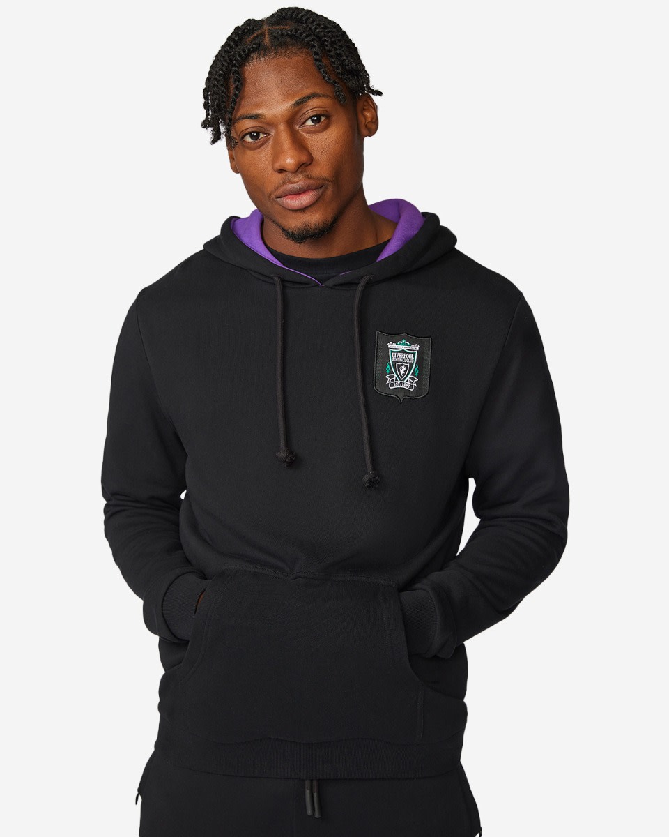 LFC 95 Mens Graphic Hoody Black - Image 1