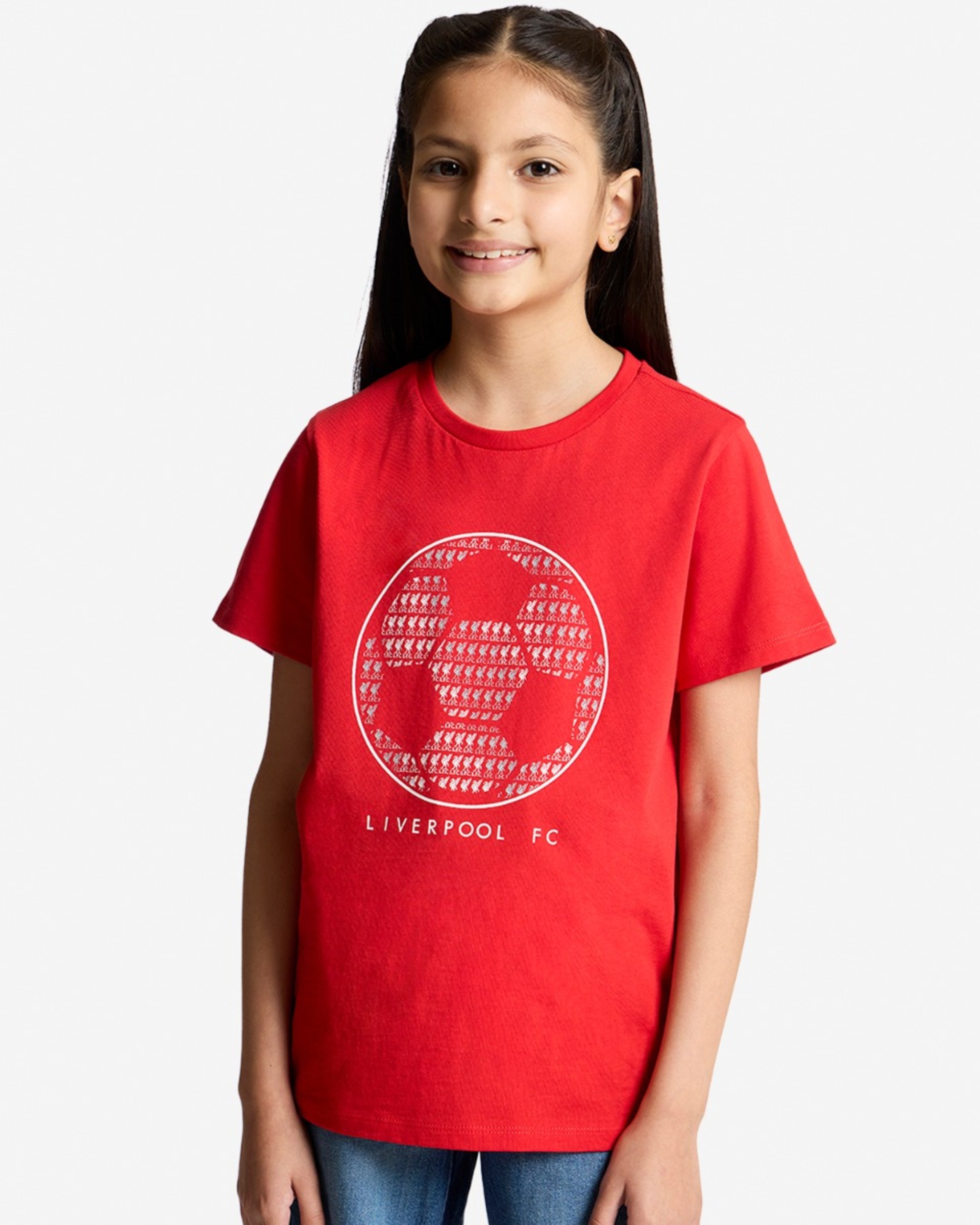 เสื้อยืดลูกบอลเอฟซี จูเนียร์ส สีแดง - Image 2