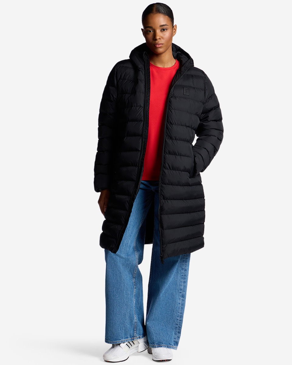 LFC Womens Long Puffa Jacket - Image 1