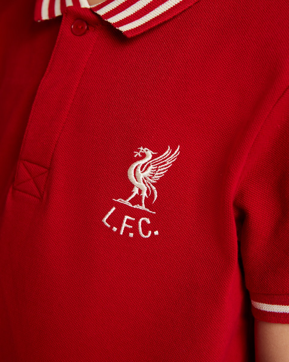 LFC Juniors Shankly Polo Red - Image 3