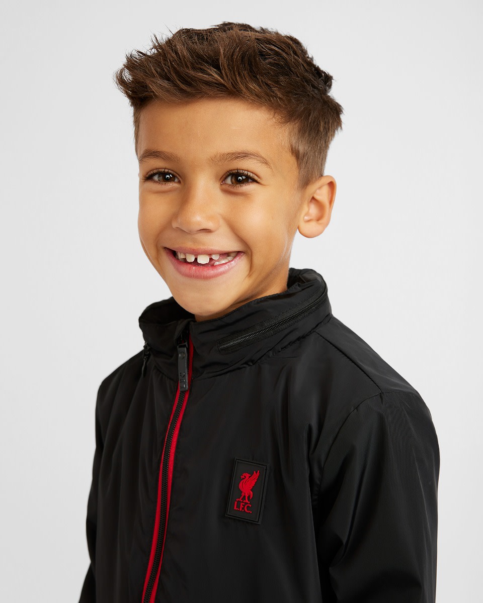 LFC Junior Windcheater Black - Image 4