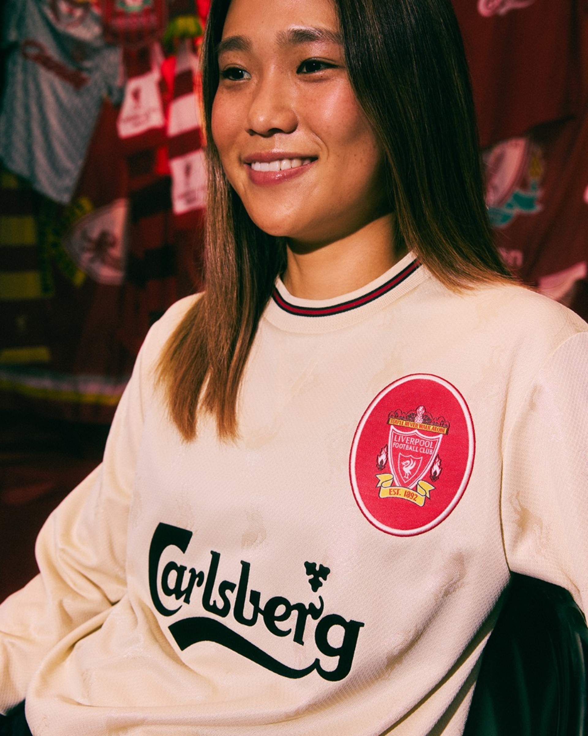 LFC Retro-Auswärtstrikot für Erwachsene, 96/97, langärmlig - Image 2