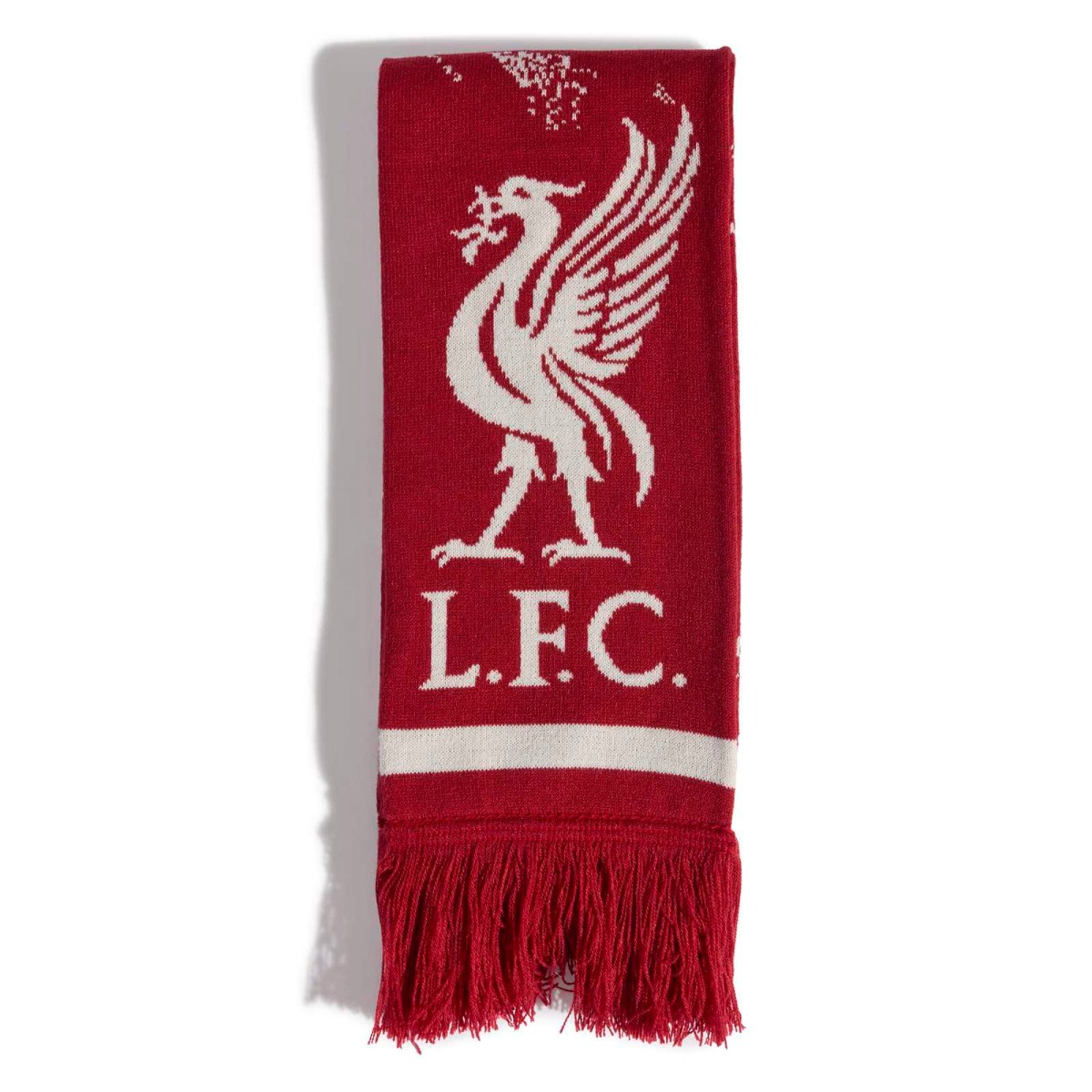 LFC adidas Scarf Active Maroon & White - Image 3