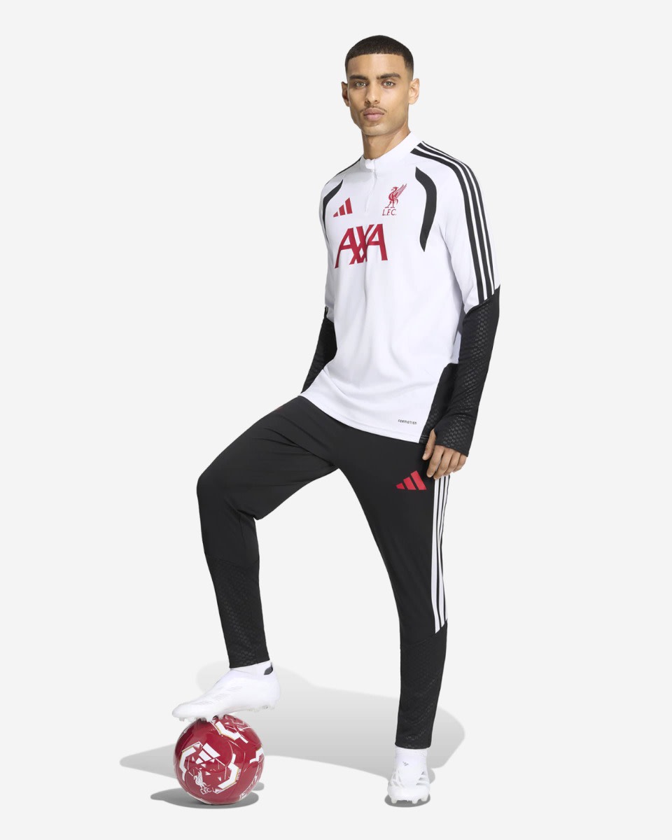 LFC adidas Mens 26/27 Tiro Training Top Dash Grey - Image 4