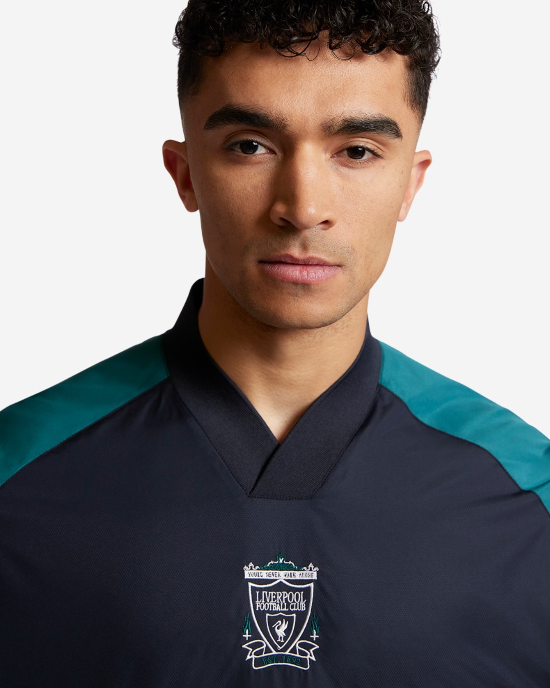 LFC Drill Top für Herren, 93-95, Schwarz/Grün - Image 2