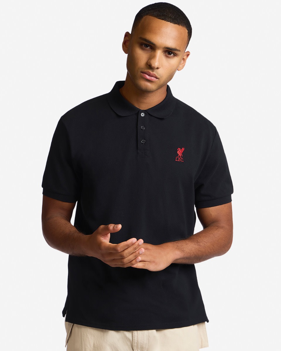 LFC Mens Conninsby Polo Black - Image 1