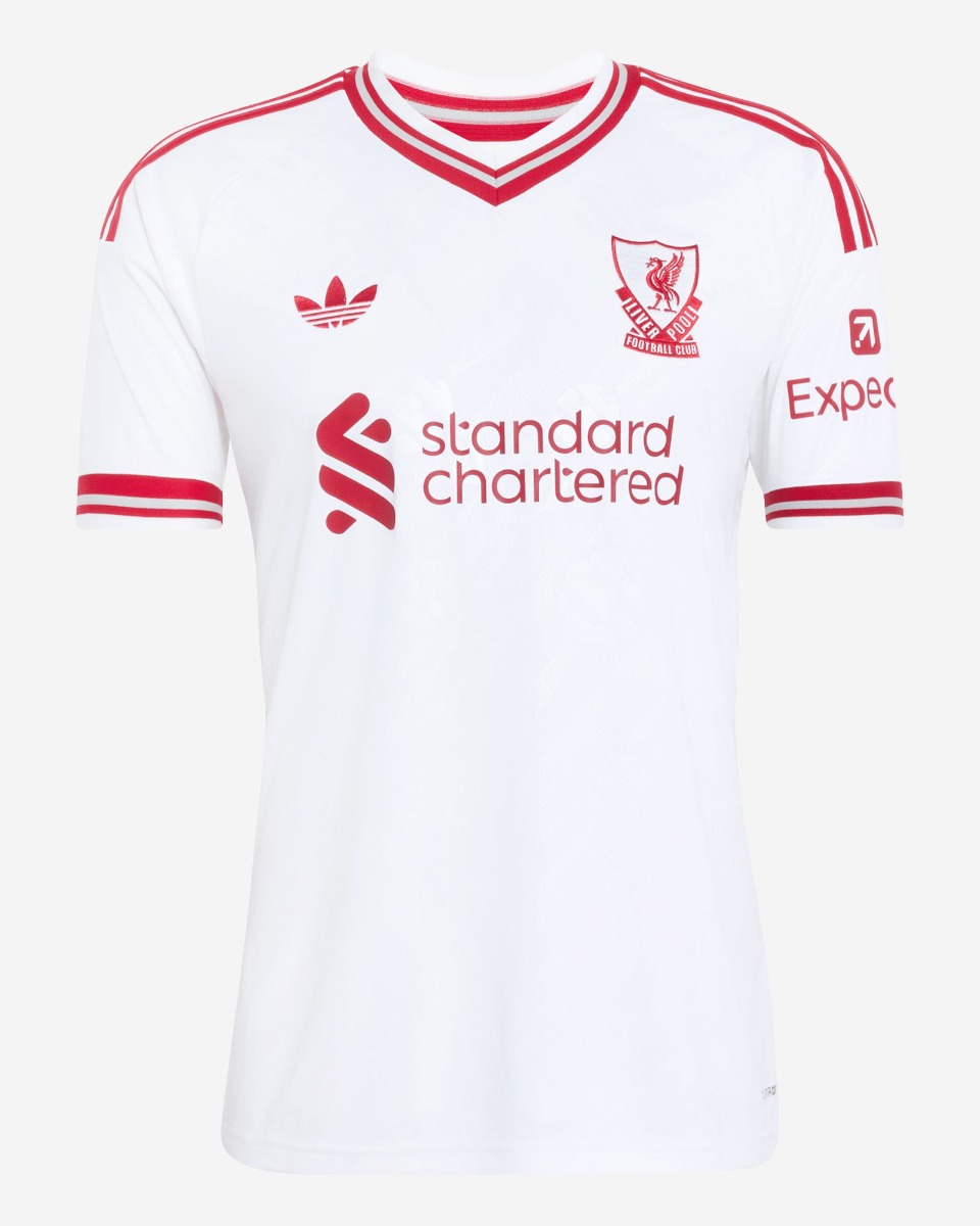 Liverpool FC ユニフォーム ホワイト LFC adidas Mens 26/27 Away Jersey - Premier League - Premier