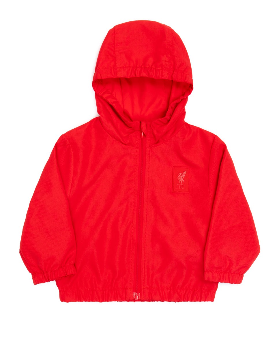 เสื้อแจ็คเก็ตเสื้อคลุมเด็กรุ่น LFC สีแดง - Image 1