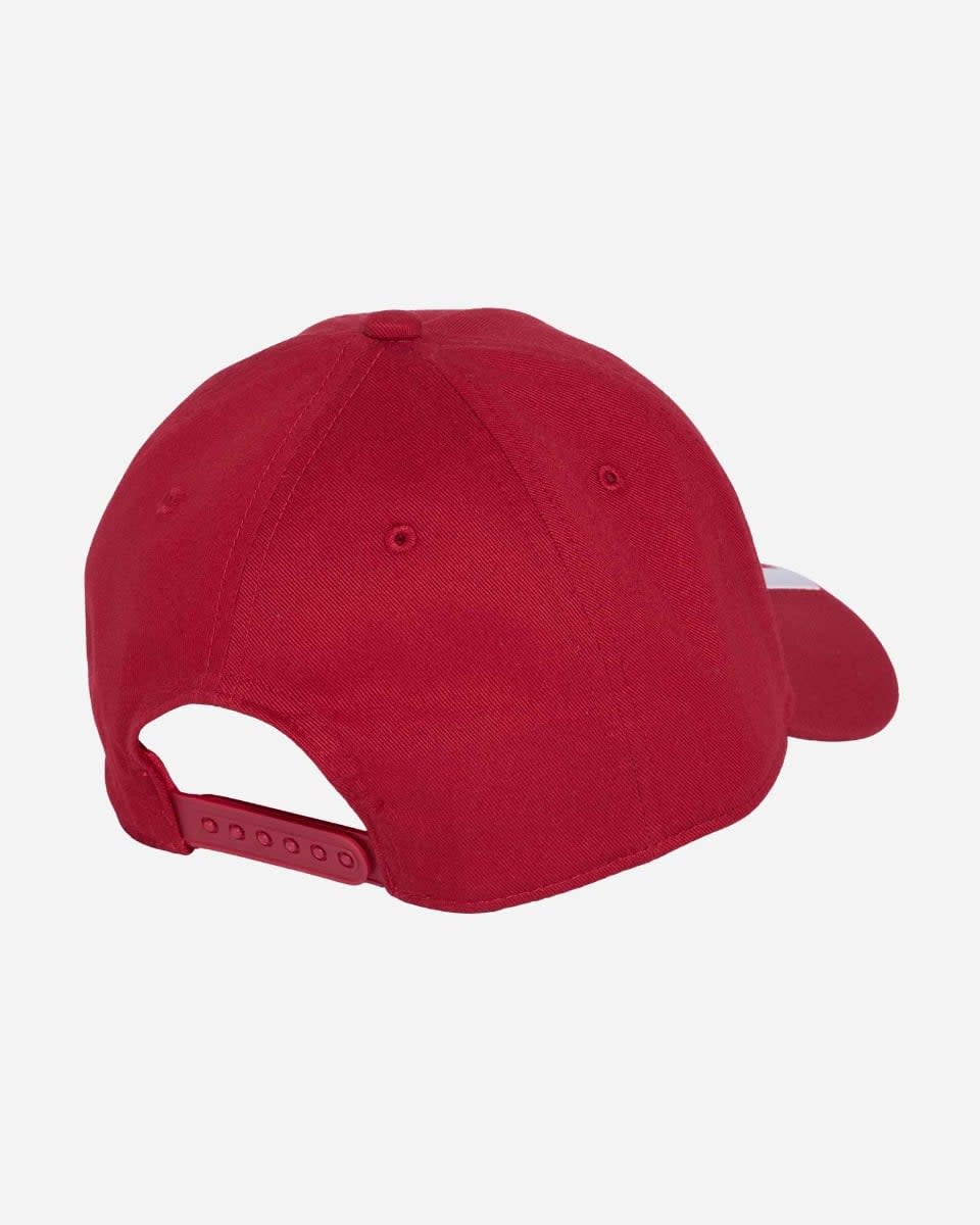 LFC 阿迪达斯青年帽 Active 栗色和白色 - Image 2