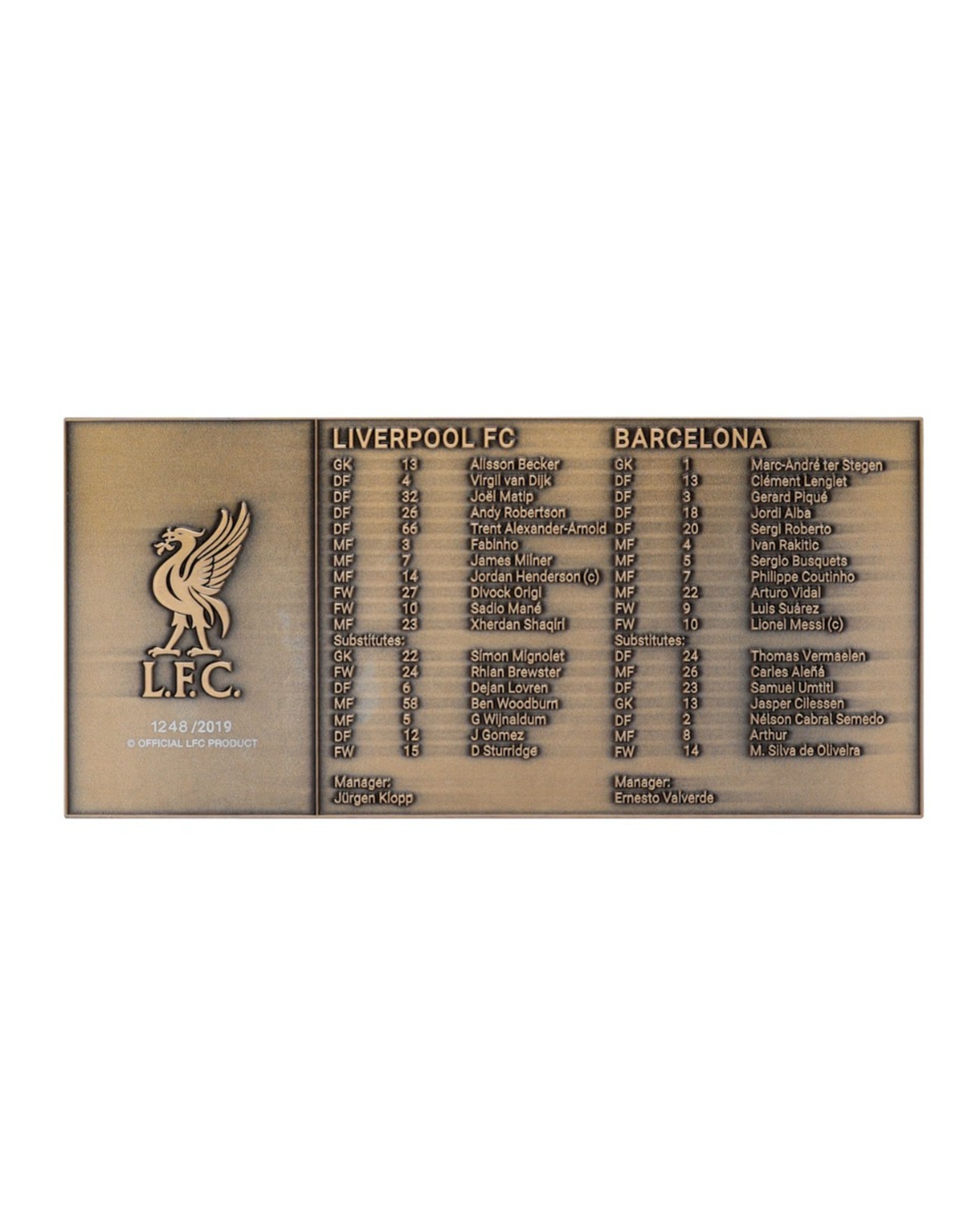 ตั๋วบาร์เซโลน่า LFC 4 - 0 - Image 3