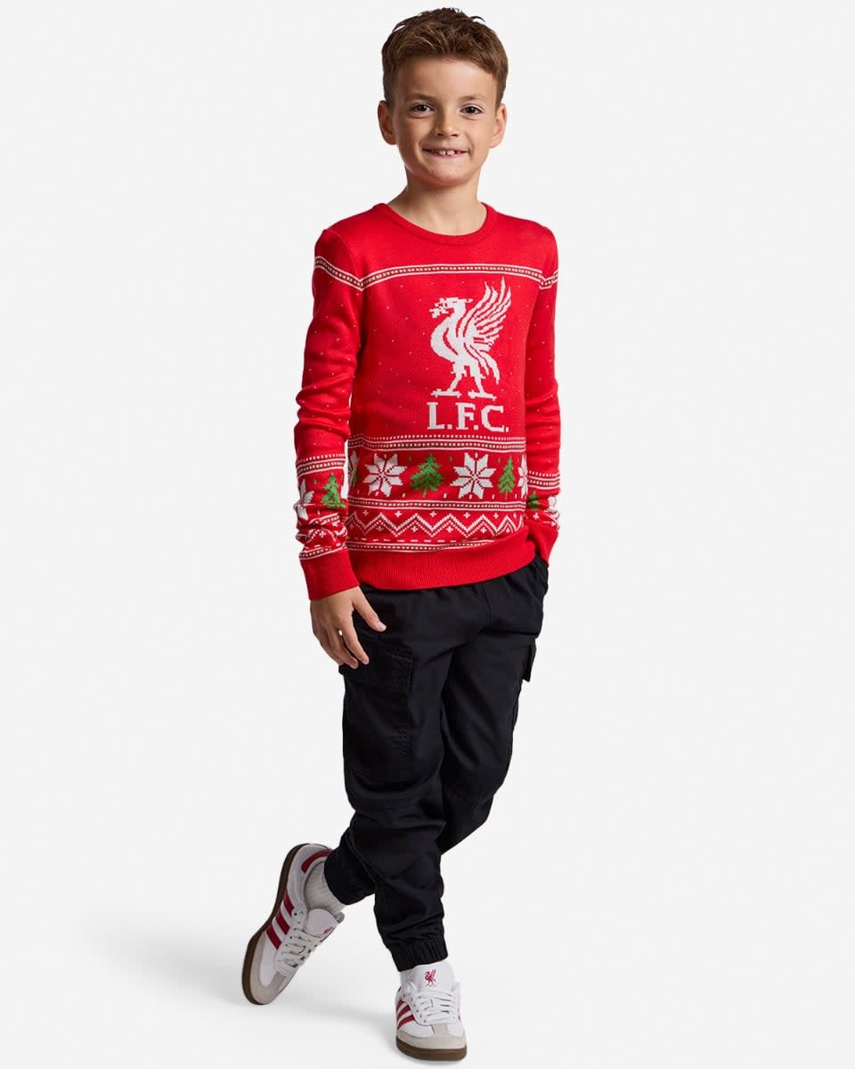 LFC Infants Fairisle Christmas Jumper - Image 4