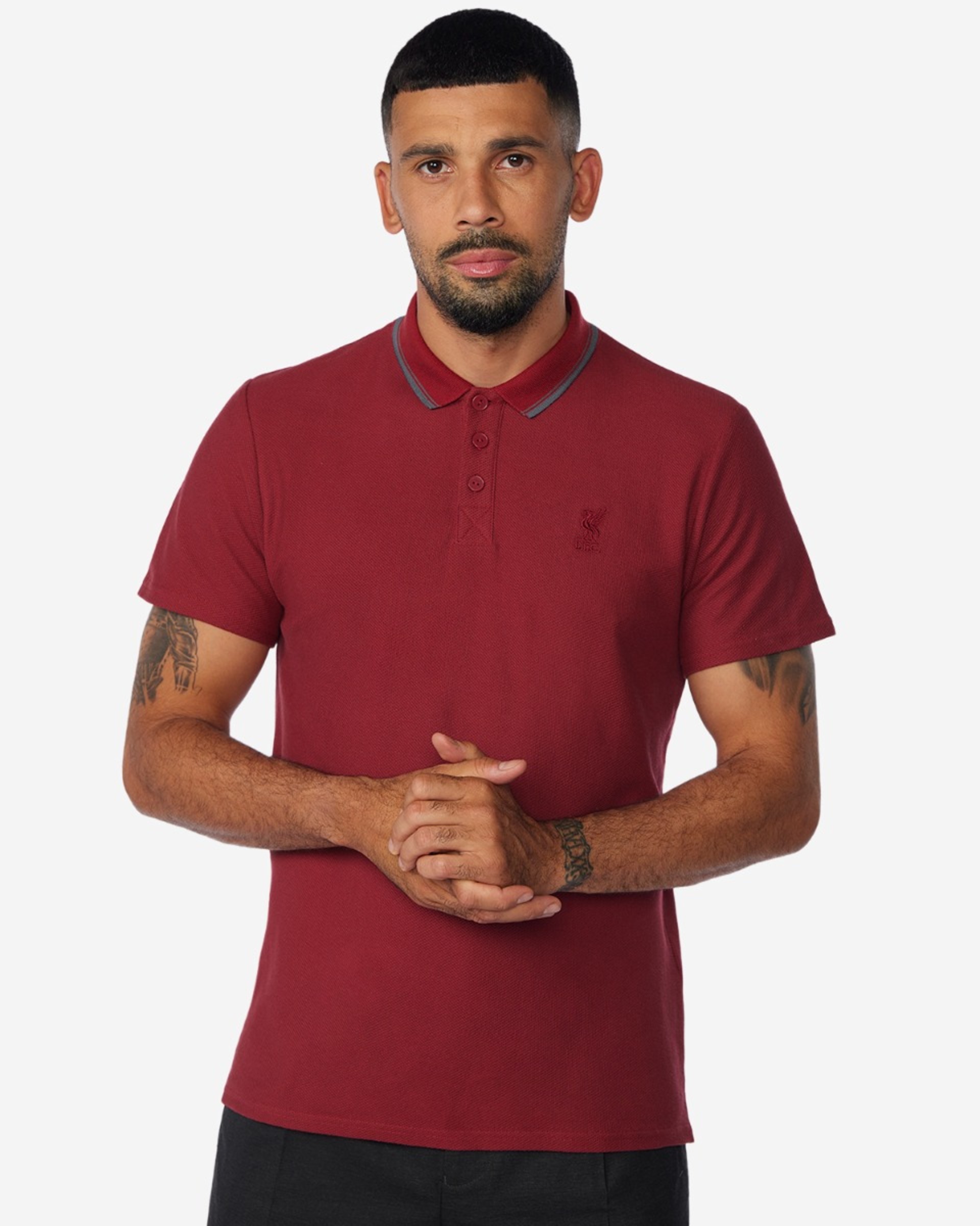 Polo LFC Firma rouge pour hommes - Image 1