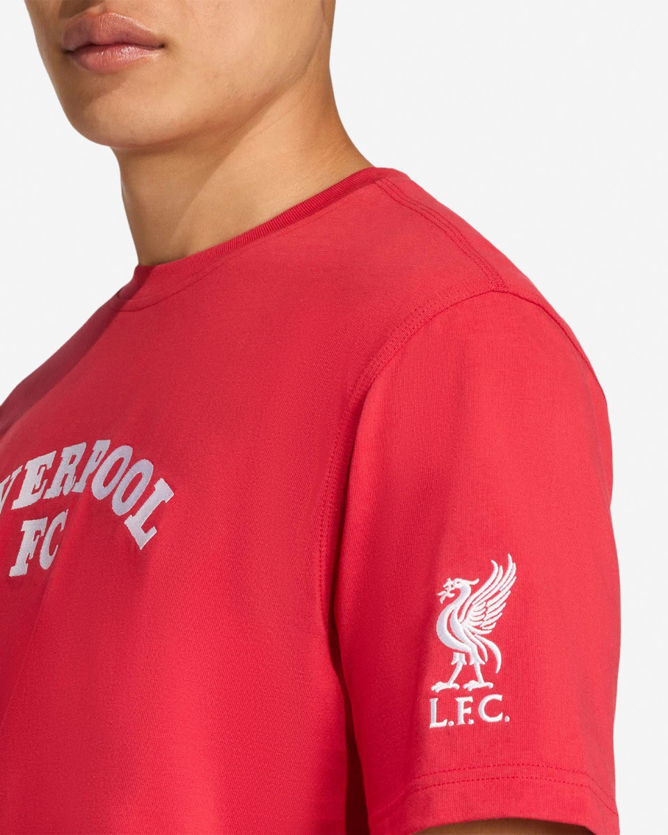 LFC adidas Mens 25/26 US Pack Tee Red - Image 2