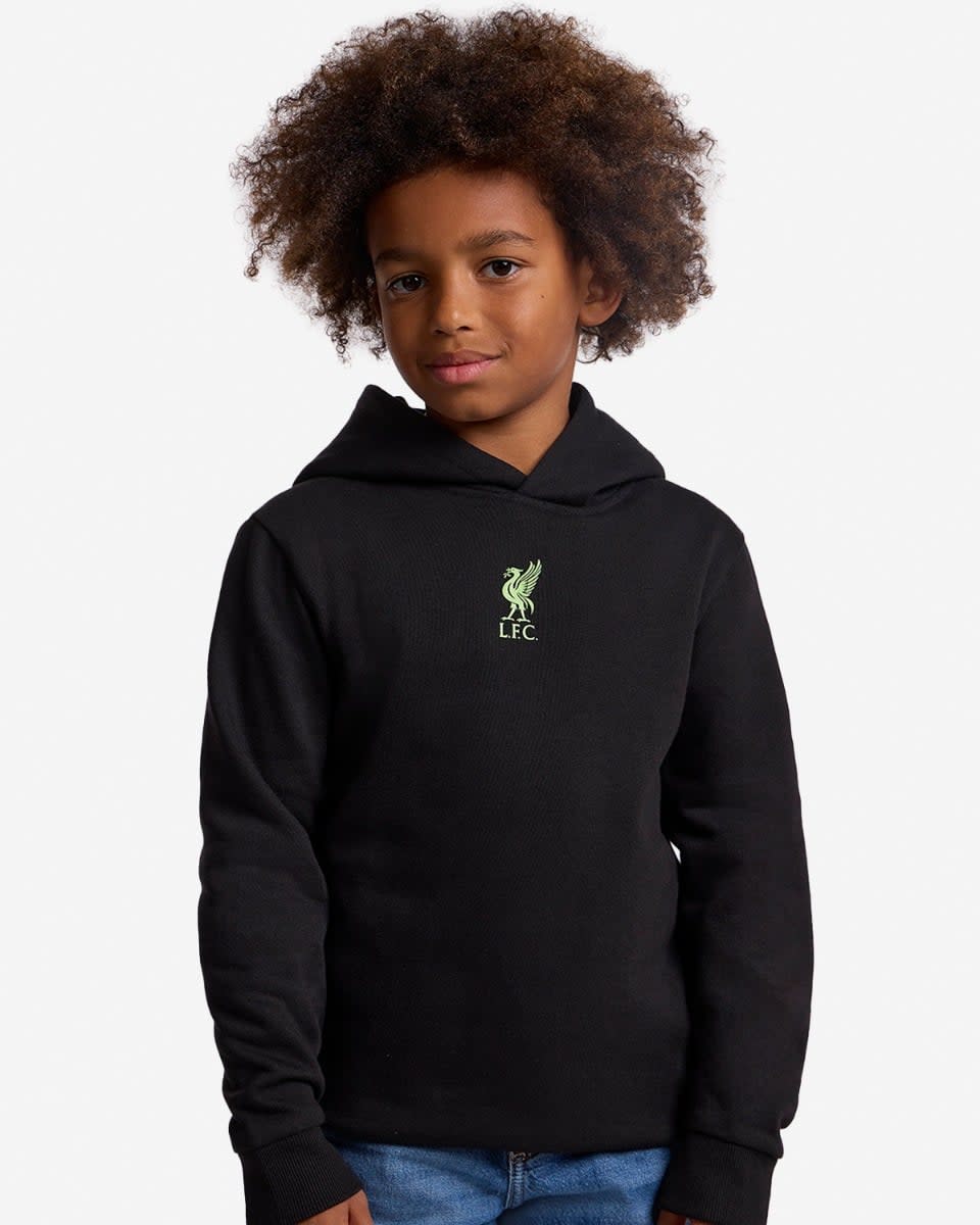 Chandail à capuchon LFC Anfield pour bébés, noir - Image 1